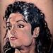 tattoo galleries/ - Portrait of Michael Jackson
